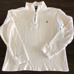 EUC Polo pullover 3/4 zip